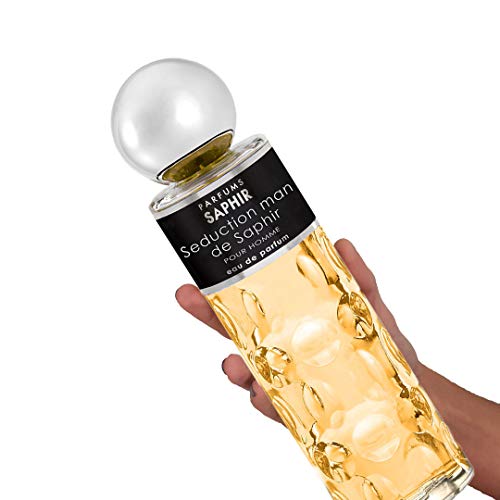 Saphir Seduction Man - Eau de Parfum con Vaporizador para Hombre - 400 ml