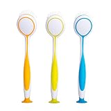 Mr siga Brosse à vaisselle, rond, taille?: Dia x 5,5 x 25 cm ? Lot de 3