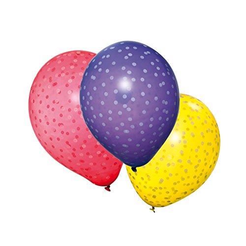 Preisvergleich Produktbild Susy Card 11143906 - Luftballons, Dots, 6 Stück