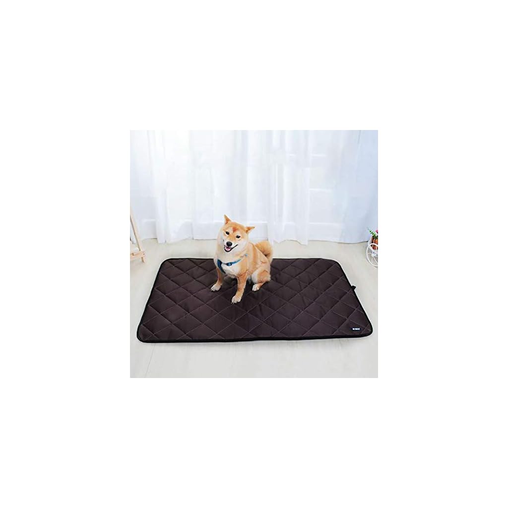 lovecabin Dog Bed Mat Large Washable, Waterproof Crate Mats For Dogs, Soft Non Slip Chew