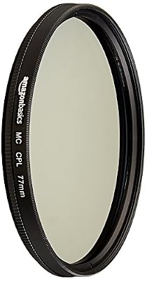 AmazonBasics Andorra-shopBasics Filtre polarisant circulaire - 77mm