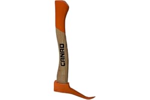 KELLER Canad Sappi 38cm | KFW Zulassung | Eschenstiel Antirutschlackierung | 800g | Griffende Signal Orange