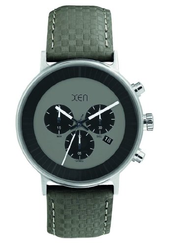 XEN Herren Chronograph grau XQ0203