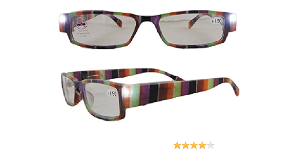 OCCHIALI DA LETTURA CON LUCI LED INCORPORATE VEDOLED MIXONE +3.50 :  Amazon.it: Cancelleria e prodotti per ufficio