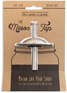 WP MAS-JAR-TAP Mason, Stainless Steel, Silver