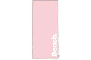 Bench Strand- und Saunatuch, Pastel Colours, 80x180 cm, 100 % Baumwolle, Velours, Mit Aufhänger, Farbe: Rosa, Art.Nr.: 6112602537