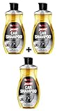 Deluxe Car Shampoo ( 3 X 500ml ) - GetSun - Cleans, Shines and Protects With Powerful Foam - G-9051 RS.974 (35.00% Off) - Amazon