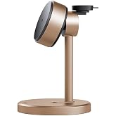 Mcdodo CH-2463 3in1 15W MagQ Qi2 Magsafe iPhone Wireless Charging Stand Titanium