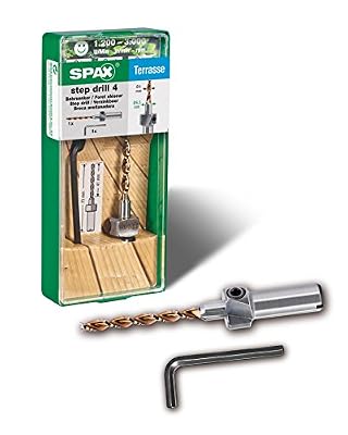 Spax Foret Fraise conique Foret étagé 4.4 et 6,5 mm, 1 en boîte – 5000009186049