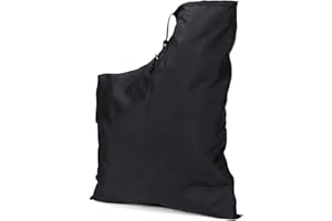 LuLiyLdJ Negro Recoge Hojas Jardin Bolsa Universal para Hojas de Jardín Bolsa de Recogida Ajustable Bolsa de Vacío de Repuesto para Soplador Eléctrico