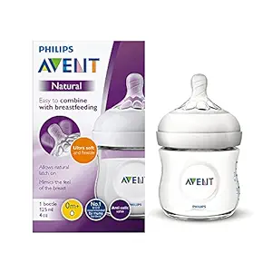 Philips Avent NATURAL 2.0 BOTTLE 125ml Single INDIA SCF030/10