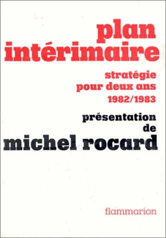 couverture de : PLAN INTERIMAIRE