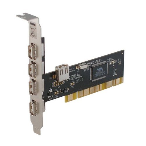 USB Karte 4+1 Ports VIA Chipsatz