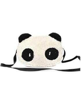 Lalang Panda Cartoon Design Beiläufige Beutel Messenger Handtasche Schultertasche