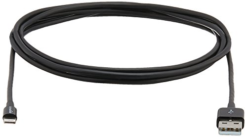 AmazonBasics Ladekabel Lightning auf USB, 1,8m, zertifiziert von Apple, Schwarz - 7