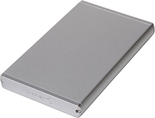 Sabrent Festplatten – Zubehör Gehäuse Ultra Slim USB 3.0 2,5 Zoll SATA Externe Aluminium Festplattengehäuse [Silber mit Alu-Finish] (EC-UM30) - 4