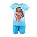 Produktbild VAIANA - Ensemble T-shirt et Shorty Bleu Sérigraphié - Enfant Fille