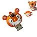 Produktbild Zuber® Novelty Cute Cartoon Tiger USB Flash Key Pen Drive Memory Stick Geschenk UK