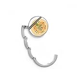 Feature: Das ist ein modischer Weg, um Ihre Geldbörse sicher zu halten, weil die rutschfeste Unterlage den Haken am Tisch befestigt. ; Großartiges Match mit Ihrer Handtasche, faltbarer und magnetischer Verschluss machen Sie einfach zu hängen.