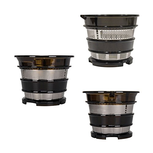 BioChef Altas Whole Slow Juicer Pro – 2.Generation / 400W Motor / XXL Einfüllhals / Lebenslange Garantie auf den Motor + kommerzielle Garantie für 1 Jahr (Schwarz) - 6