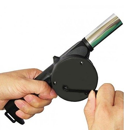Grillföhn Grillgebläse Grillanzünder Handgebläse Grillventilator Blasebalg Neu #1066
