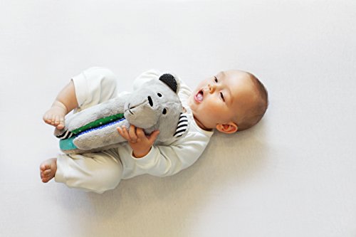 Whisbear – Der summende Bär (zitron) – Stofftier zur Beruhigung Einschlafhilfe für Ihr Baby – ideales Geschenk zur Geburt - 6