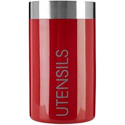 Premier Housewares Utensil Holder, Red
