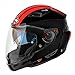 Produktbild Airoh Executive Stripes Crossover Helm S (55/56) Schwarz/Orange