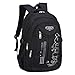 Produktbild Miss Fortan Schultasche für Jungen Mädchen Big Capacity Waterproof Kinder Backpack Wanderrucksack Reisetasche