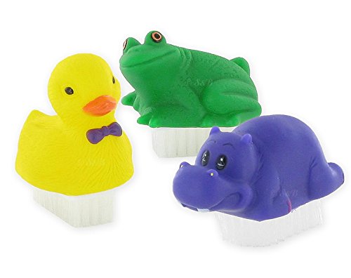 Set of 3 Fancy Nail Brush – Aquatic Animals