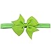Oyedens 20PCS Baby Girls Soft Elastic Headbands Big Bowknot Hairband Photography