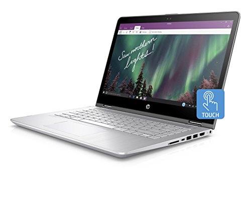 HP Pavilion 14-ba105na 14-inch FHD Touch-screen Convertible Laptop  Mineral Silver  -  Intel i5-8250U  8 GB RAM  128 GB SSD  Intel UHD Graphics 620  F