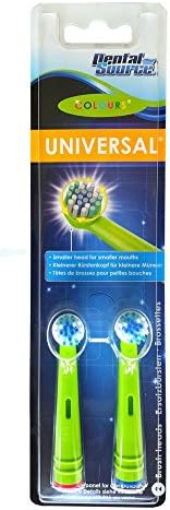 Dental Source Kids Replacement Brush Heads, Pack of 2 TB962