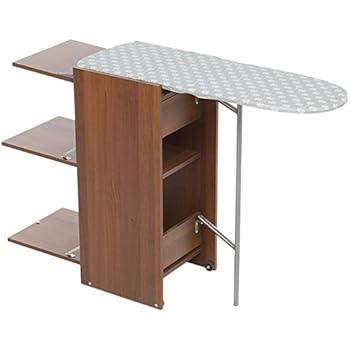 Amazon.de: Foppapedretti Myhome Stir8 Tisch mit Bügelbrett und Regal