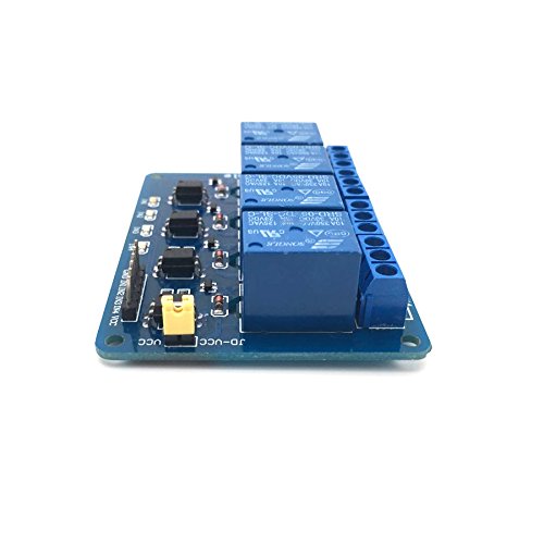 MaxDirectX Relay Module 4 Kanäle RelaisModul Brett 5V Für for Arduino UNO 2560 1280 ARM PIC AVR STM32 4-CH 5V 4 Kanäle Relais Modul-Brett für Arduino TTL Logik PIC DSP AVR ARM Relais Modul - 7