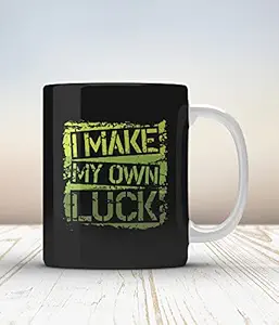 GIFT BOX I Make My own Luck Ceramic Mug for Coffee 325 ml 22