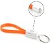 Produktbild innoGadgets Schlüsselanhänger USB Ladekabel/Datenkabel iPhone Datenkabel – iTunes-Synchronisation und schnelles Aufladen – Nie Wieder Akku leer | Orange