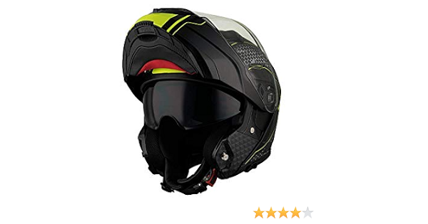 Vemar Casco Sharki Matt Hive Nero-Giallo Fluo (S005) 56-S Uomo, S :  Amazon.it: Auto e Moto
