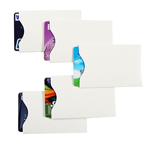 Rfid Blocking Secure Contactless Debit Credit Card Sleeves Protector Theft  | Desertcart Maldives