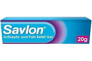 Savlon Antiseptic & Pain Relief Gel, First Aid for Relief of Pain, Itching & Irritation, Contains Anaesthetic to Numb Pain & Antiseptic to Help Prevent Infection (20g, 1 pack)
