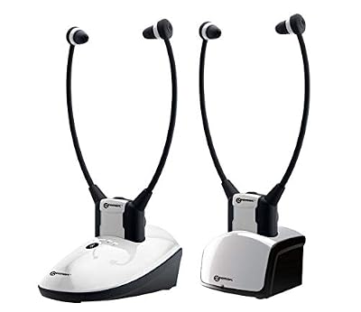 Geemarc Telecom S.A Ensemble de casques TV DUO CL7350 sans fil avec connexion optique