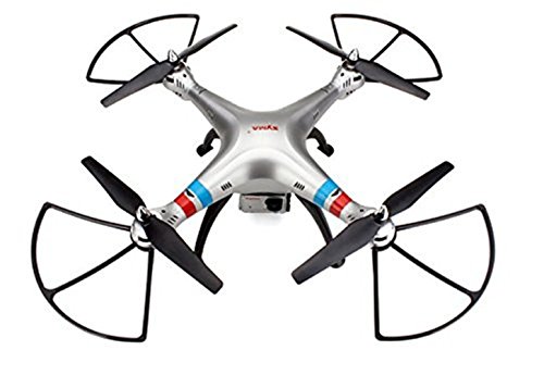 [Fast delivery] StillCool Syma X8G Drone Quadcopter 8MP 1080P HD Camera 6 Axis Gyro RTF X8G 2.4GHz 4CH with 8MP 1080P HD Camera (X8G, Silver)