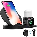 【Diseño humanizado y decoración perfecta】Este soporte de soporte para cargador con diseño ergonómico de 30 grados le permite cargar el teléfono móvil. El soporte del cargador soporta la carga de su reloj Apple, iPhone y Airpods al mismo tiempo y en un solo lugar. La experiencia de la base de carga para iPhone Wonsidary iwatch se ve compacta y elegante, y decora a la perfección su dormitorio, estudio, salón, escritorio de oficina