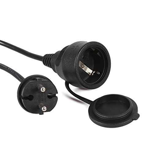 Trylight LED Lichterkette Set mit 9 E27 Fassungen, Wasserdicht, 220V, Leuchtenkette für Ihnen / Außen dekorationen, Ideal für Party, Hochzeit, Grill, Weihnachten, Feier, Festakt (keine Leuchtmittel enthalten) - 8