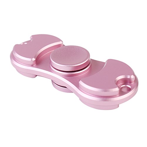 Spinner High Speed Stainless Steel Bearing ADHD Focus Anxiety Relief Toys (Rose Gold)