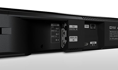 Sony HT-NT3 2.1 Multi-room Soundbar (400 Watt, High-Resolution, NFC, Bluetooth, USB, Home Theater) schwarz