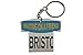 Produktbild LEotiE SINCE 2004 Schlüsselanhänger Retro Metropole Bristol England Trikot Bedruckt