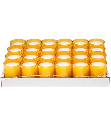 Lumea Vloeibare Waskaarsen - 36 Stuks - Duur 70 Uur - 68 x 96 mm - Kaarsen Voor Restaurant - Bar - Hoteldecoratie
