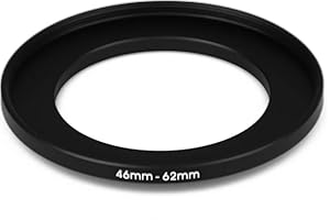 FITTINGS4YOU 46 mm – 62 mm Filtro Adaptador de step Up adaptador filtro adaptador Step Up 46 – 62