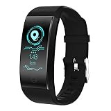 GreatFun Smart Watch Multifunktionssportuhr Fitness Aktivität Herzfrequenz Tracker Ip68 Wasserdichte Smart Watch Smart Armband, Sportuhr Geeignet für Kinder Erwachsene Ältere